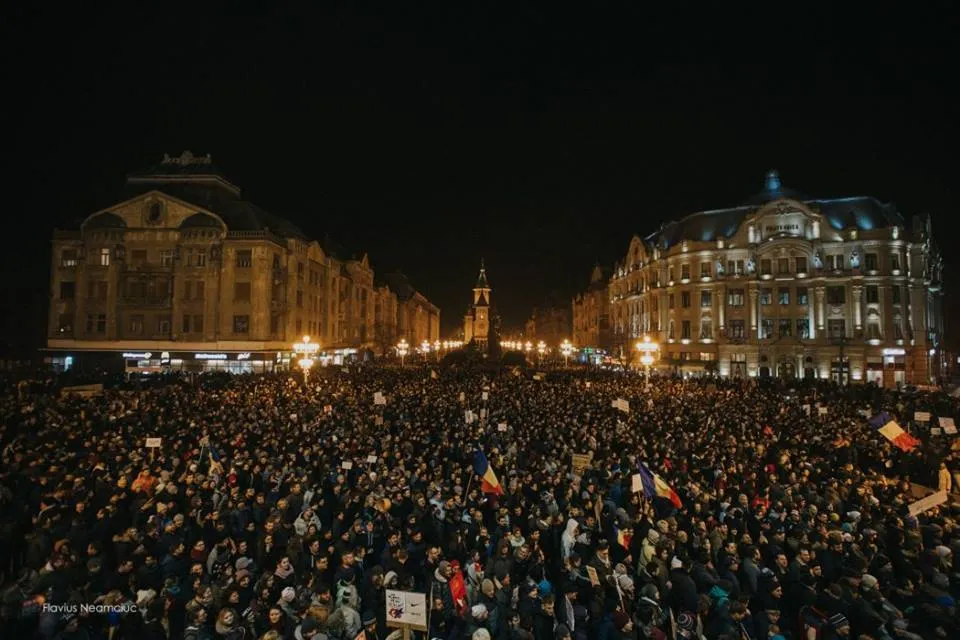 “Nu veți scăpa!”, protest la Timișoara