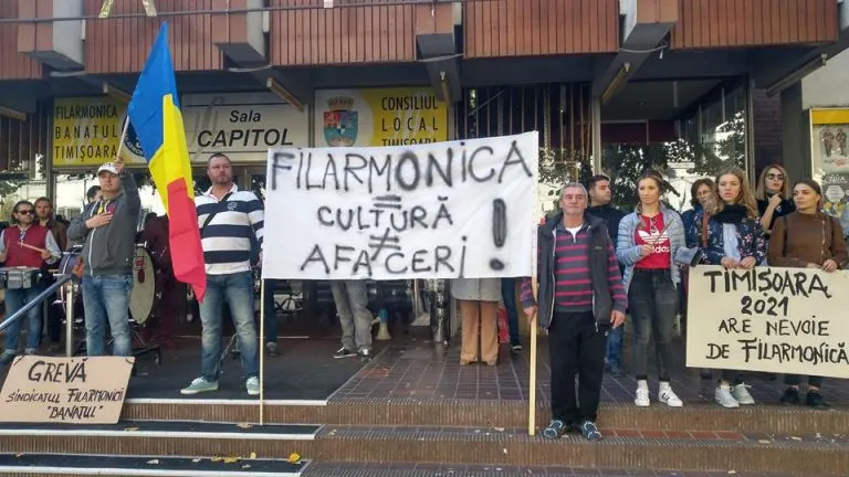Criza de la Filarmonica Banatul a fost rezolvată