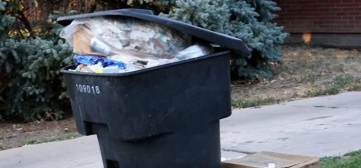 Colectarea deșeurilor, o problemă. Străzile blocate au ținut departe lucrătorii de la salubrizare