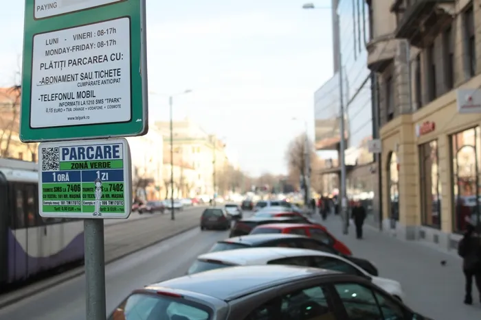 Primăria Timișoara, amendă pentru plata parcărilor din oraș