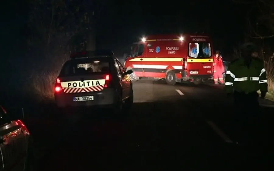 Accident grav pe un drum din Timiș. Doi oameni au murit pe loc