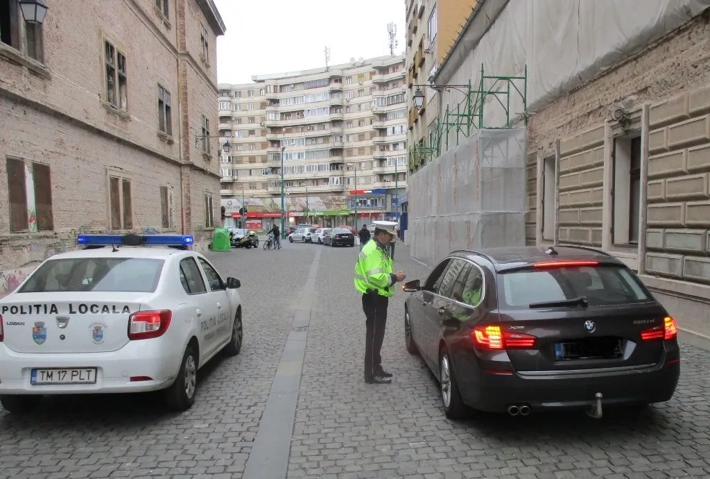 Tupeul si nesimtirea au adus amenzi record pentru mai multi soferi la Timisoara