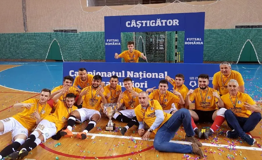 Informatica Timișoara a luat și titlul de campioană națională la futsal. Fotbaliștii bănățeni au reușit eventul