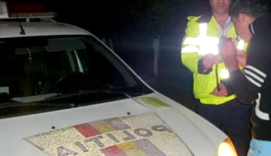 A crezut ca scapă pe timp de noapte. Șofer beat prins de polițiști în Timișoara