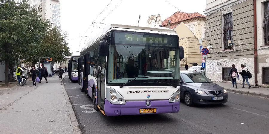 Circulație închisă în centru, la Timișoara. Firobuzele de pe o linie STPT vor circula deviat