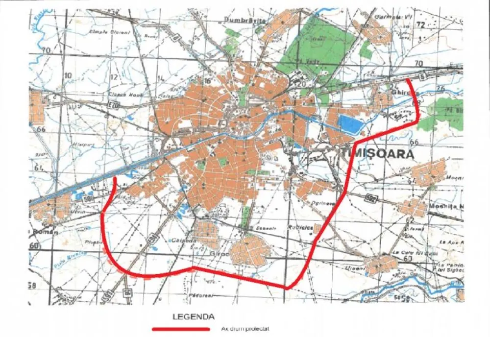 Încă un pas pentru realizarea centurii de sud a Timișoarei