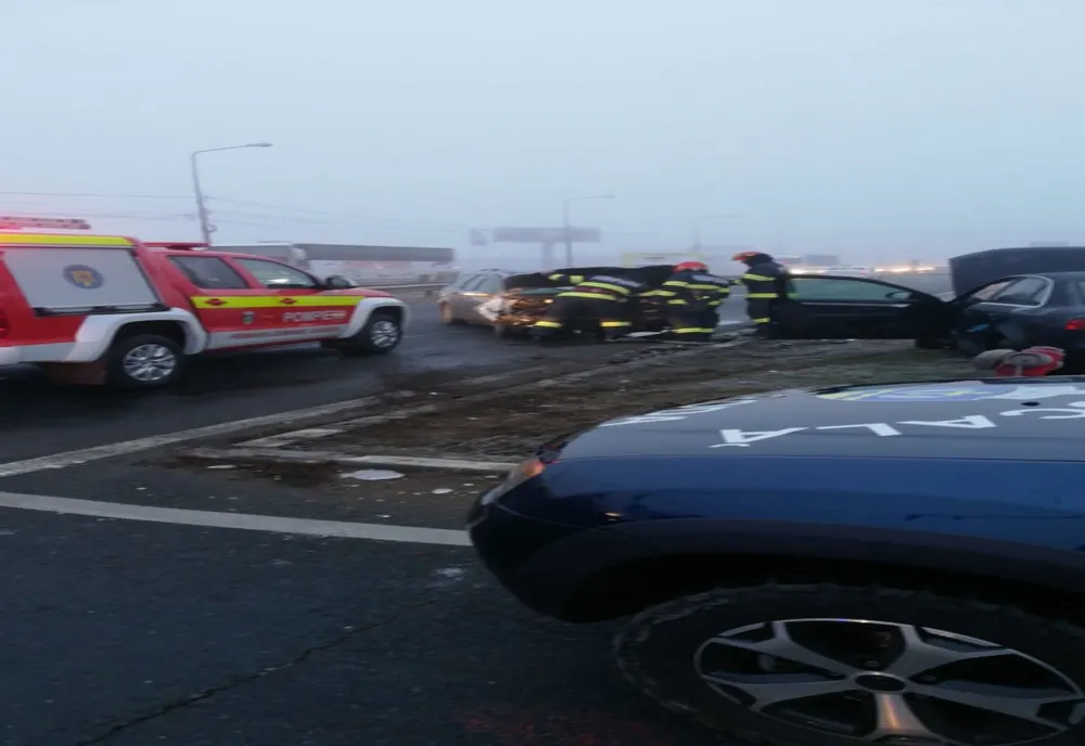 Atenție la condițiile de trafic. Accidente la Timișoara