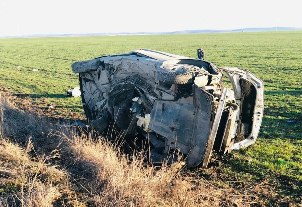 Accident rutier grav pe un drum județean din vestul țării