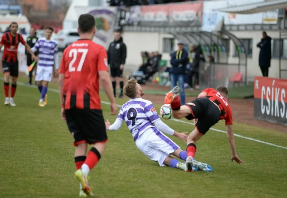 FK Csikszereda, succes obținut în repriza a doua