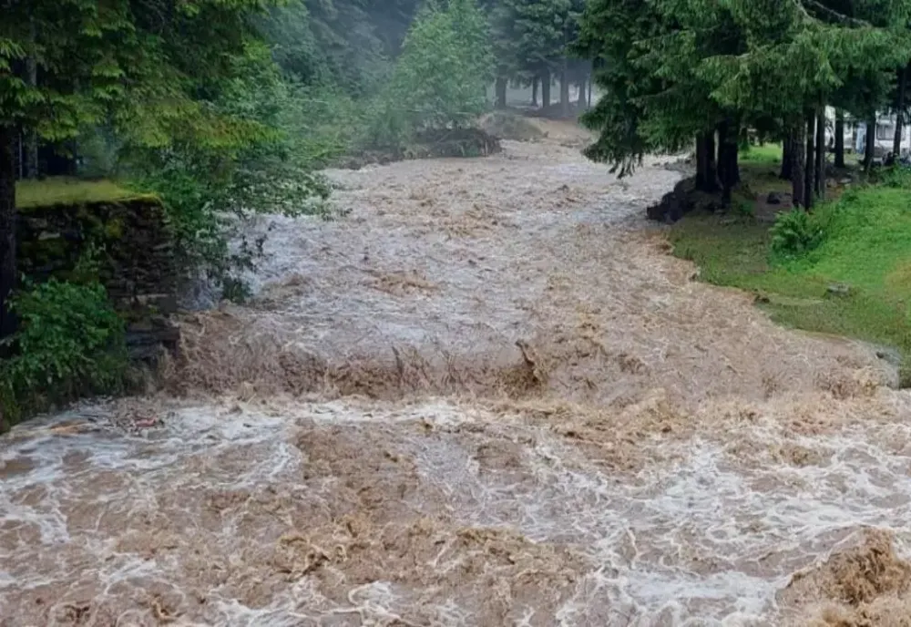 Cod galben de inundații în vestul țării