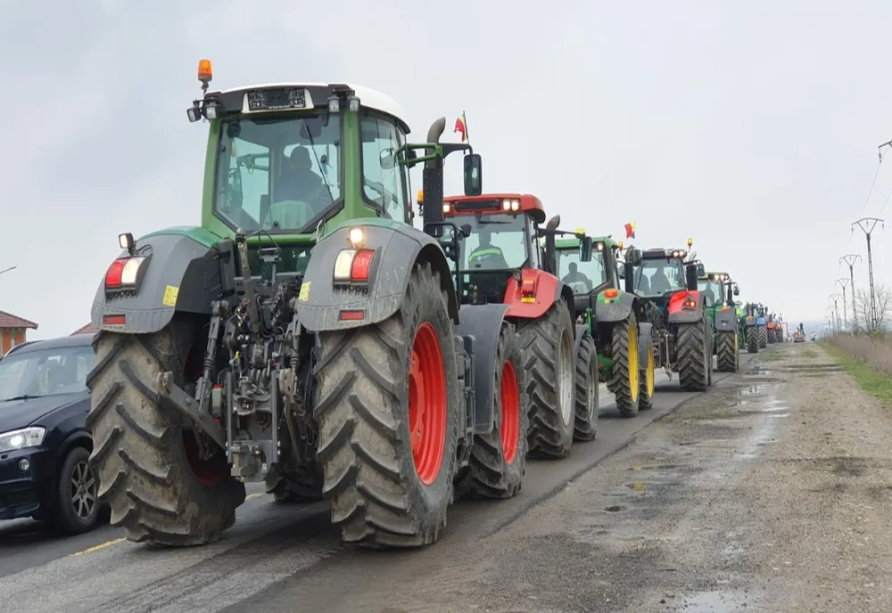 Trafic blocat la ieșirea de pe autostradă, la Giarmata