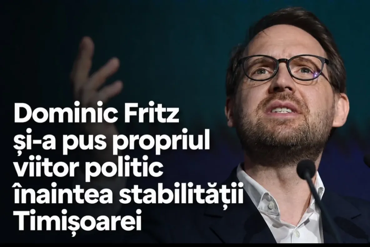 PNL Timișoara, atac direct la Dominic Fritz: A pus propriul viitor politic mai presus de stabilitatea orașului