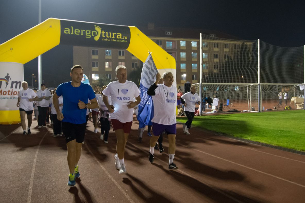 Liber la alergare pe Stadionul Universității Politehnica