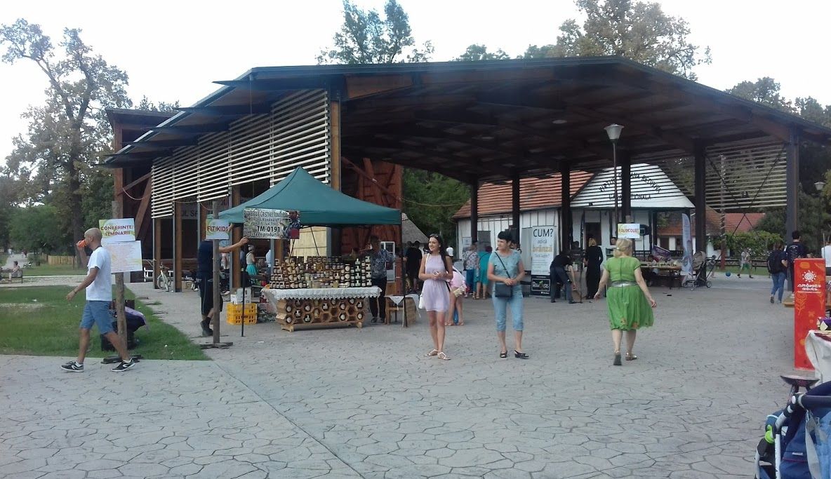 Târg de produse bio la Pădurea Verde