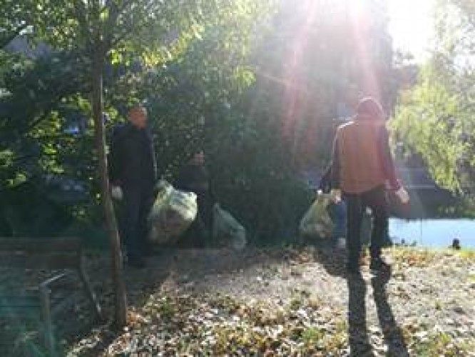50 de saci cu deșeuri, bilanțul curățeniei pe malurile Begăi