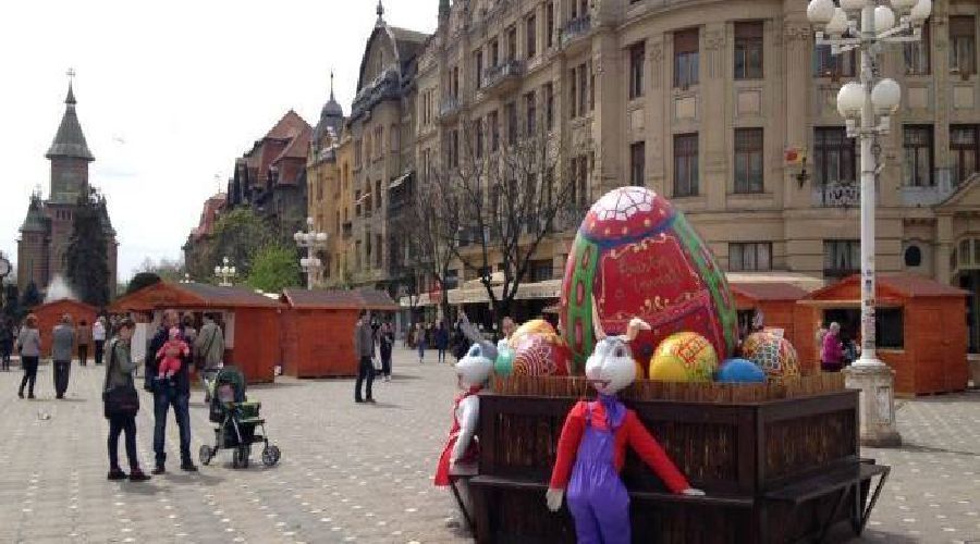 Start la pregătiri pentru Târgul de Paște din această primăvară de la Timișoara