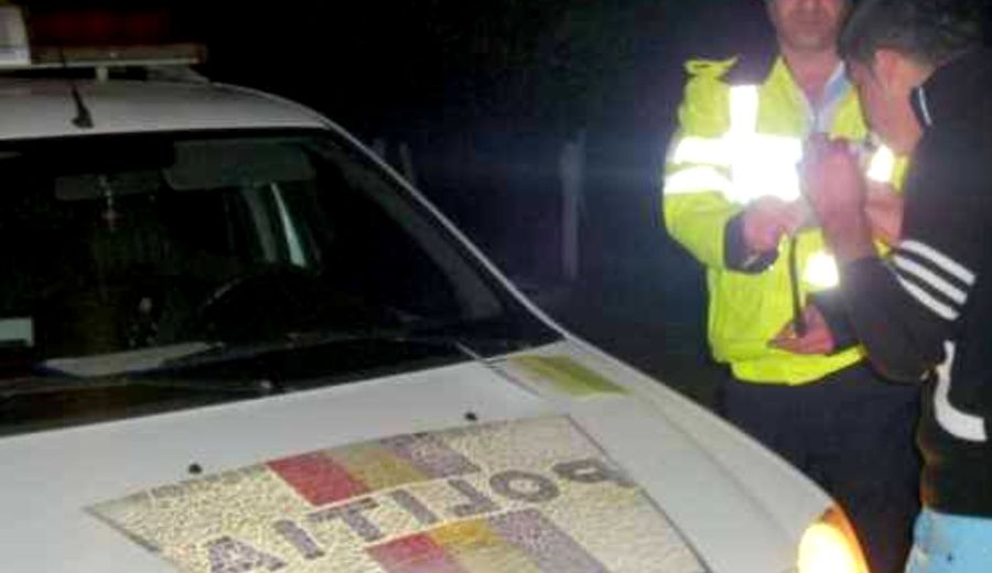 Alcoolemie record în Timiș. Șofer prins rupt de beat și fără permis