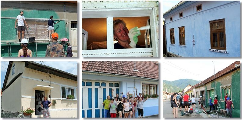 Și oamenii fac minuni. Zeci de case din Banat reabilitate cu ajutorul voluntarilor. Foto