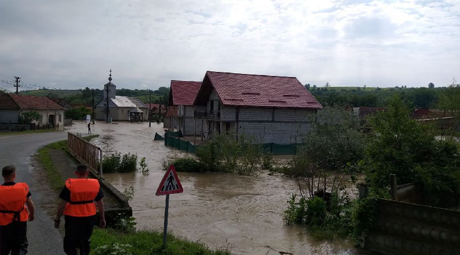 Județul Timiș, sub cod portocaliu de ploi torențiale și inundații