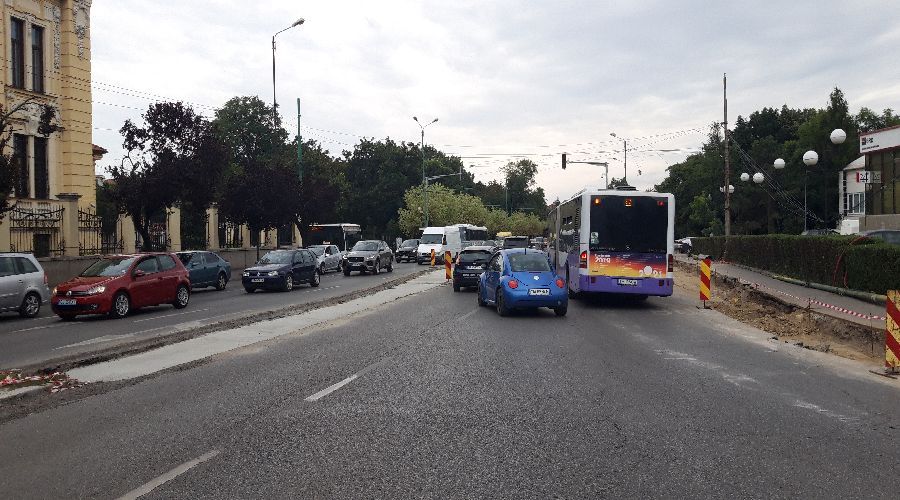 Se închide circulația în zona centrală la Timișoara. Foto