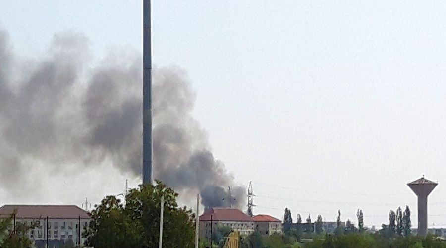 Incendiu violent la Timișoara. Fumul a fost vizibil din mai multe zone ale orașului