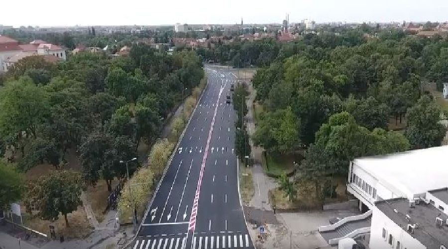 S-a deschis circulația în zona centrală din Timișoara. Lucrările continuă pe un alt tronson