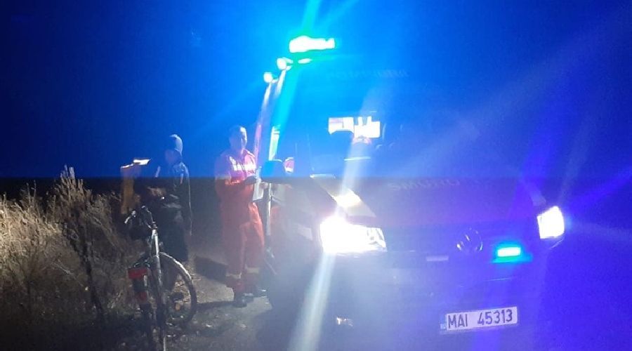 Curier salvat de pompieri după ce s-a rătăcit lângă Timișoara