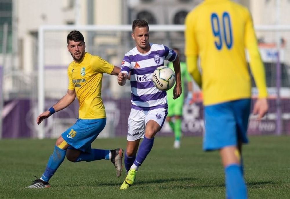 Puncte prețioase pentru ASU Politehnica Timișoara. Alb-violeții părăsesc locurile retrogradabile