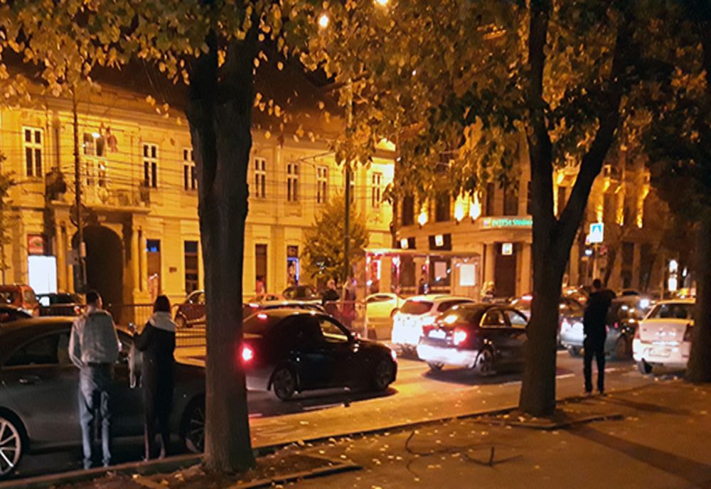 Accident de circulație în centru, la Timișoara