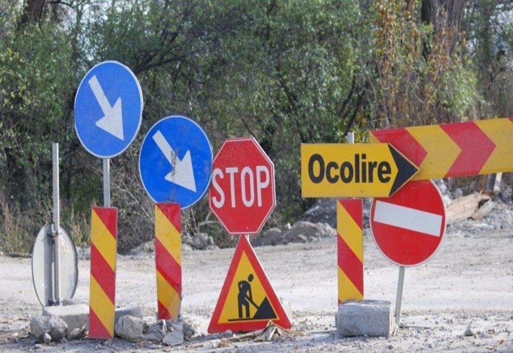 Traficul este restricţionat pe două drumuri judeţene din Timiş