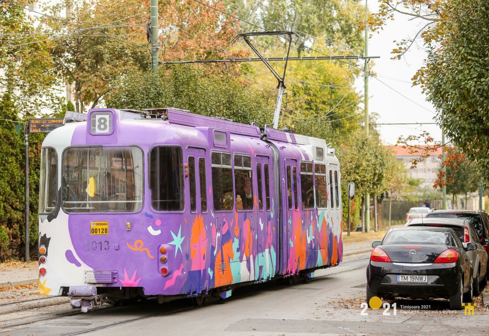 La Timișoara circulă Tramvaiul Revoluției