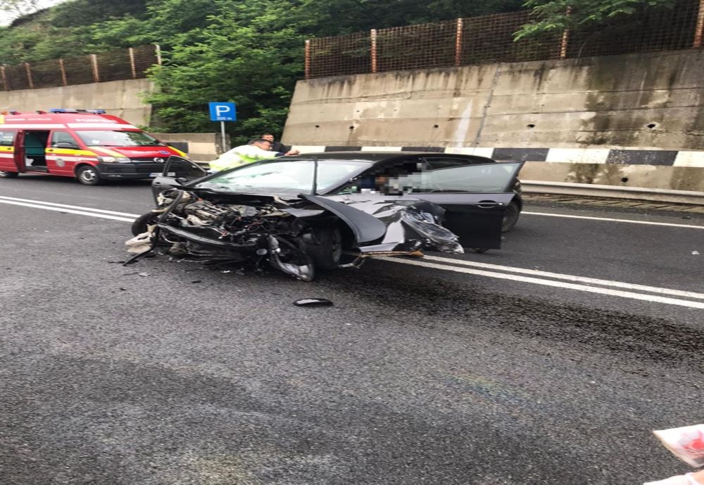 Accident cu două victime