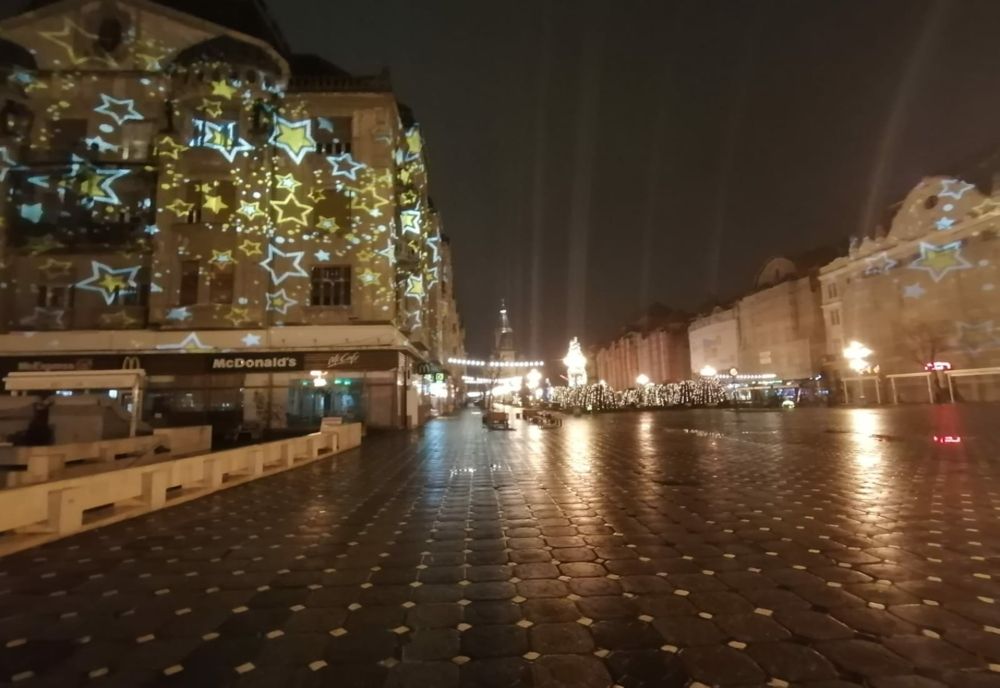 Revelion de pandemie la Timișoara