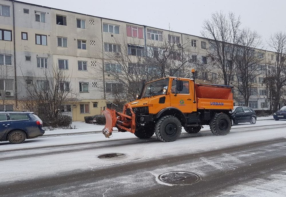 Timișorenii pot urmări în timp real unde se află utilajele de deszăpezire