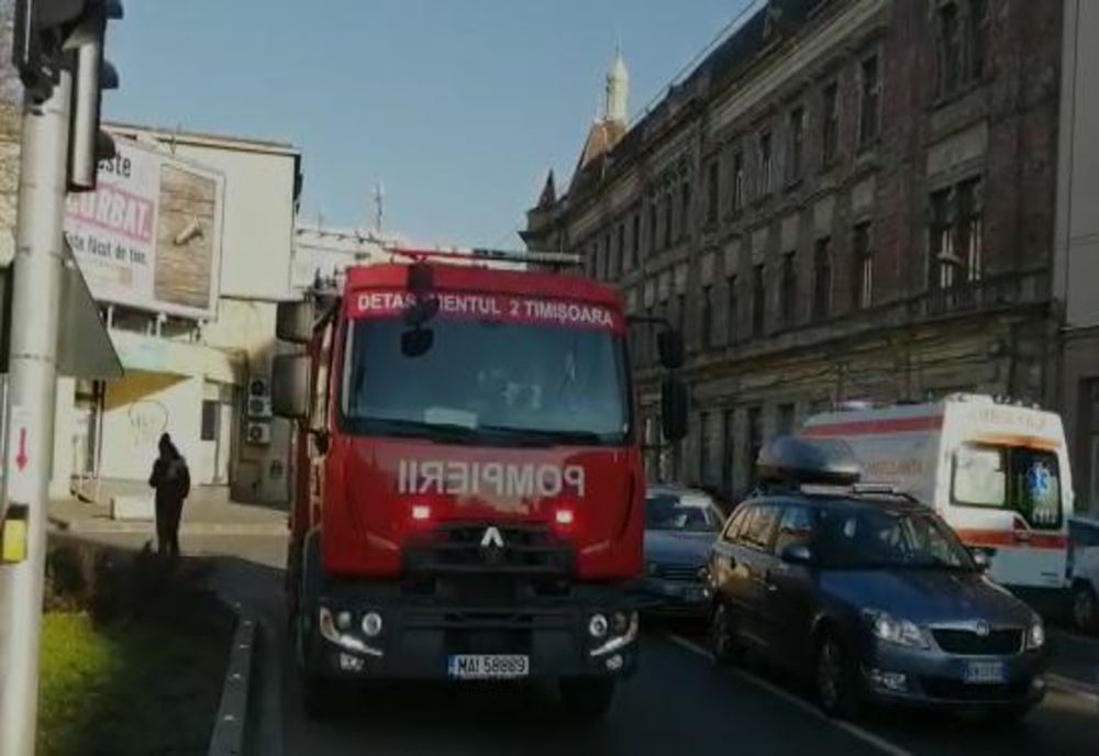 Incendiu la Spitalul Municipal din Timișoara