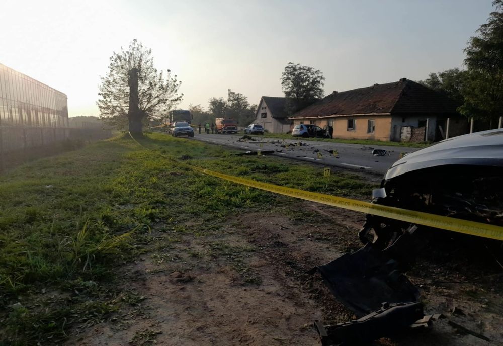 Accident cumplit în județul Timiș: patru victime