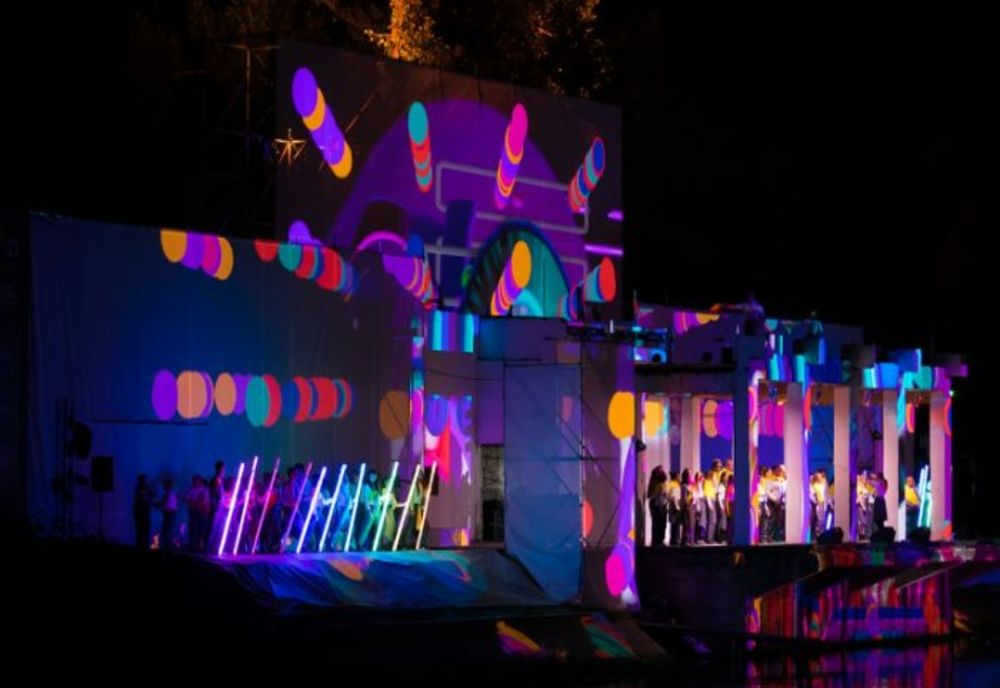 Festivalul Luminii a început la Timișoara. Va culmina în noaptea de Revelion, continuă și după