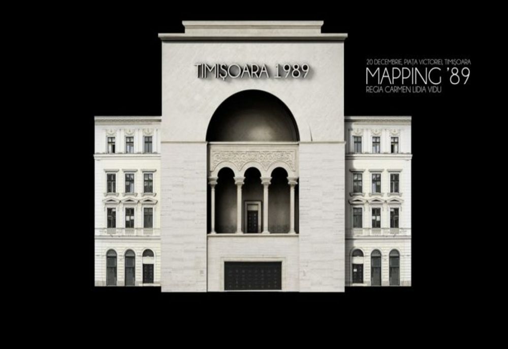 Mapping ’89. Atmosfera revoluției de la Timișoara, redată vizual și sonor într-un spectacol inedit