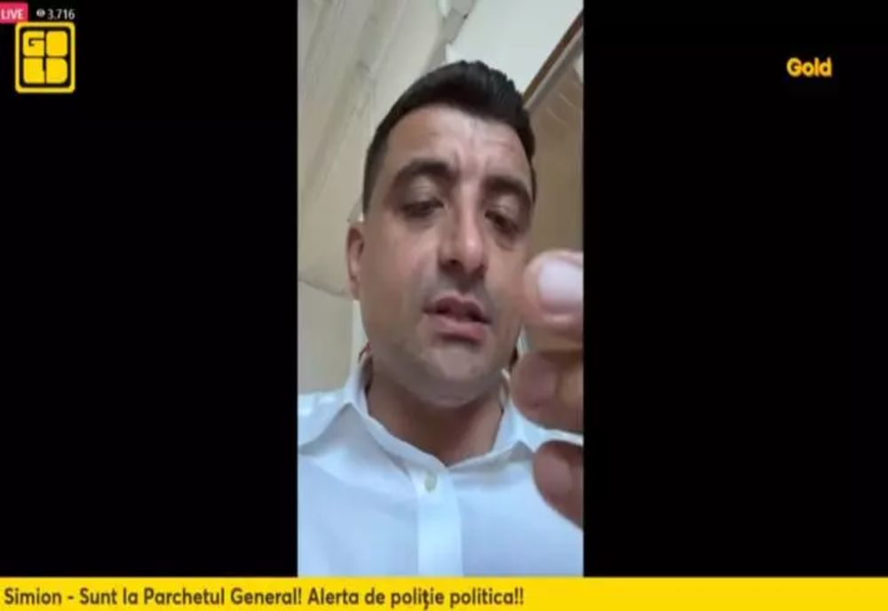 LIVE - George Simion transmite în direct, după ce s-a baricadat în interiorul Parchetului General