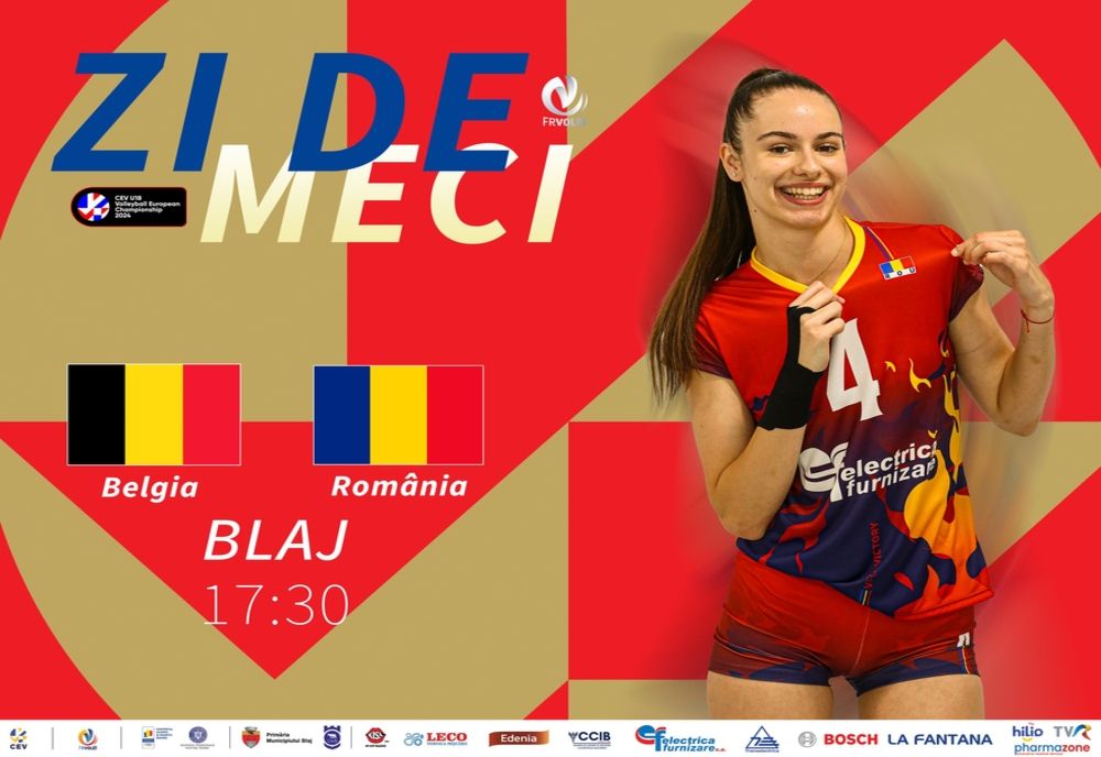 Volei feminin: România luptă pentru semifinale, la Campionatul European U18