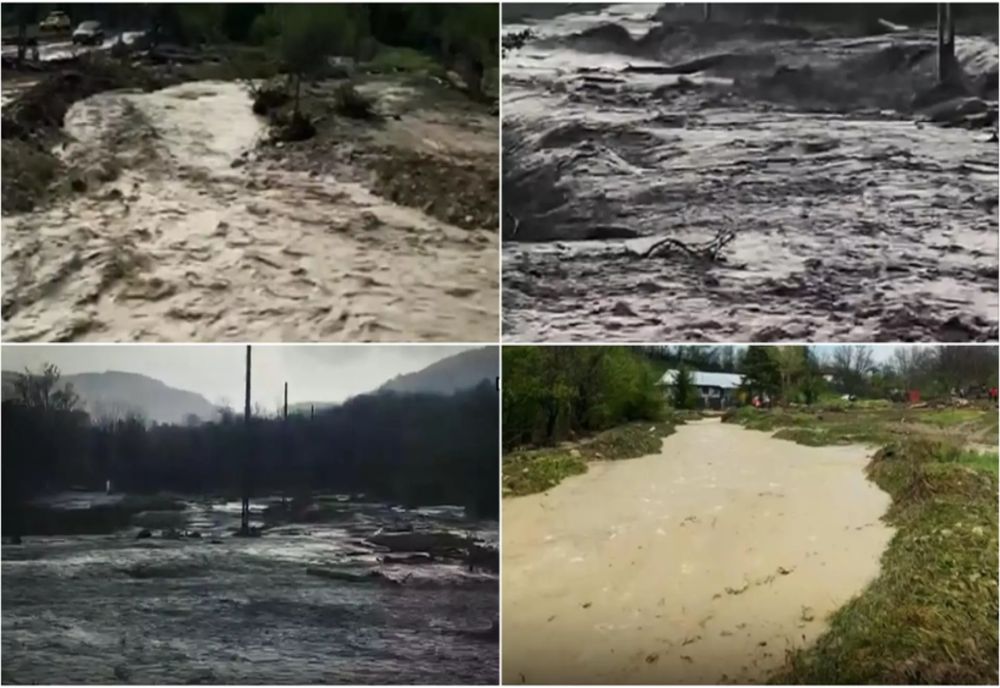 VREMEA EXTREMĂ FACE RAVAGII ÎN ROMÂNIA. SATE MĂTURATE DE ȘUVOAIE ÎN DOAR CÂTEVA ORE