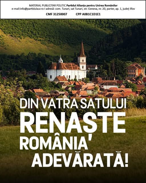 SENATORUL AUR DE TIMIȘ, CIPRIAN-TITI STOICA, FACE UN APEL PENTRU SALVAREA SATULUI ROMÂNESC: "ROMÂNIA ARE NEVOIE DE O NOUĂ RESPIRAȚIE"