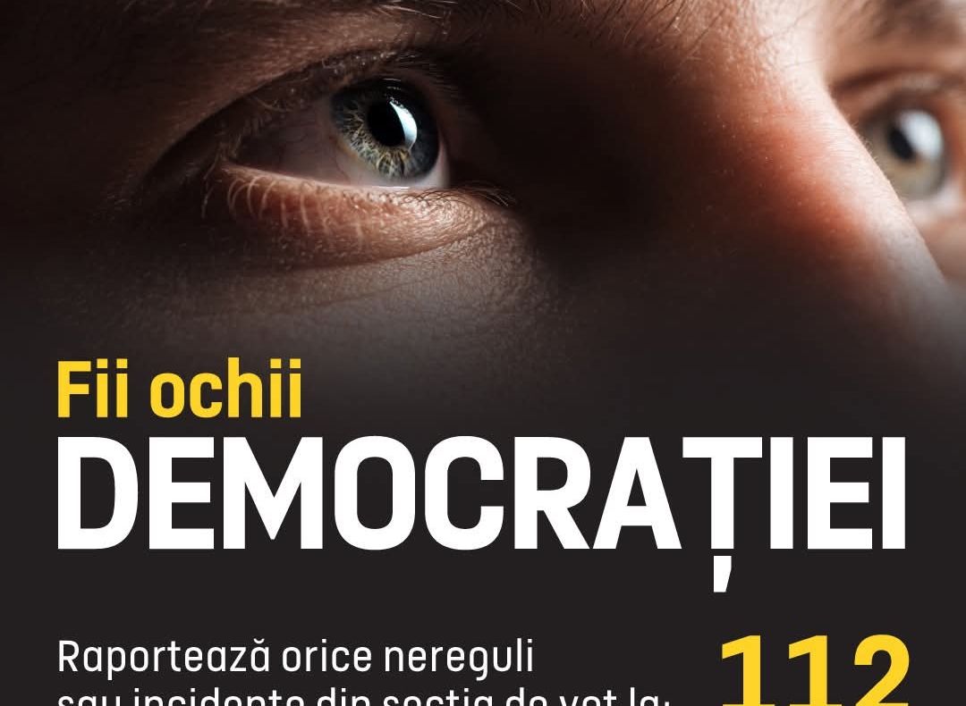 AUR LANSEAZĂ APEL CĂTRE ALEGĂTORI: "FII OCHII DEMOCRAȚIEI"- CETĂȚENII, ÎNCURAJAȚI SĂ RAPORTEZE NEREGULI DIN SECȚIILE DE VOT