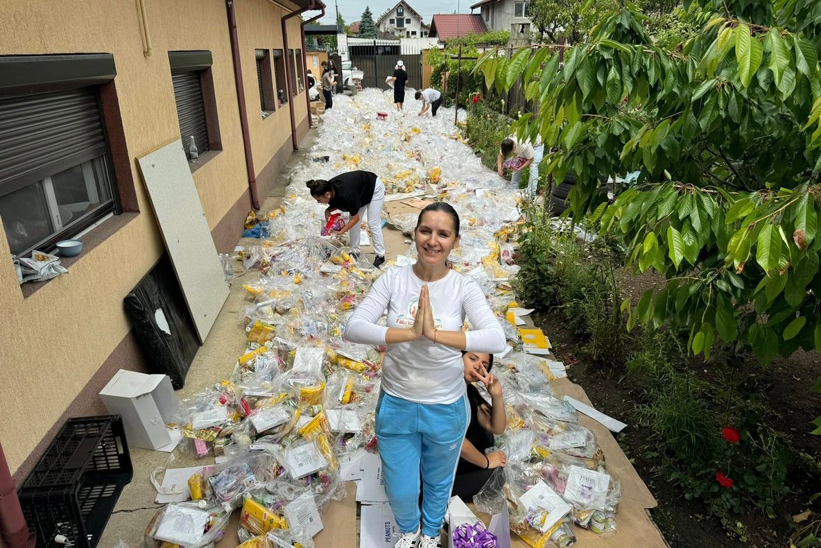 FABRICA DE DARURI: PESTE 1.000 DE COPII HRĂNIȚI LUNAR PRIN PUTEREA BINELUI