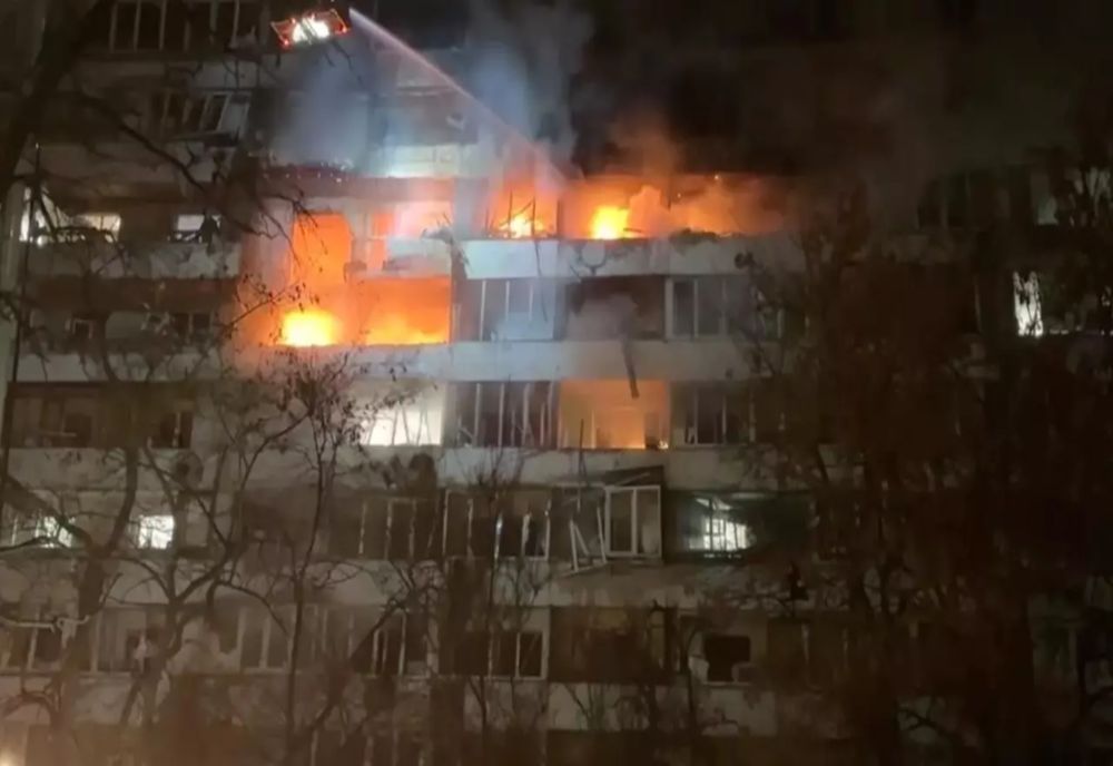 Atac nocturn masiv asupra Ucrainei