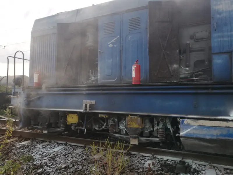 locomotiva in flacari 2