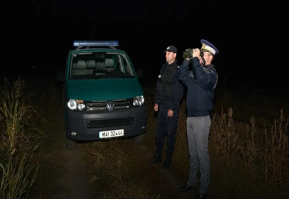 Migranți capturați de polițiști la primele ore ale zilei în Timiș