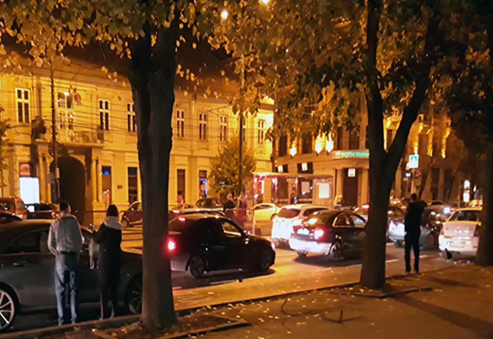 Accident de circulație în centru, la Timișoara
