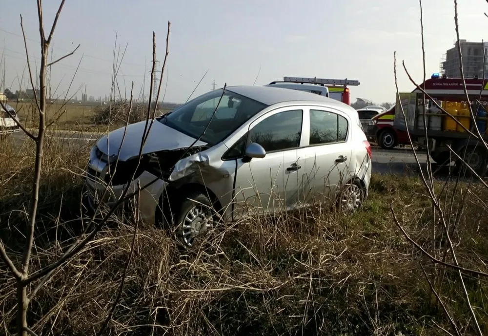 Accident rutier pe Calea Torontalului din Timișoara