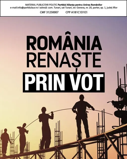CIPRIAN TITI STOICA-ROMANIA RENASTE-INDUSTRIE LA PAMANT-VOT 4 MAI